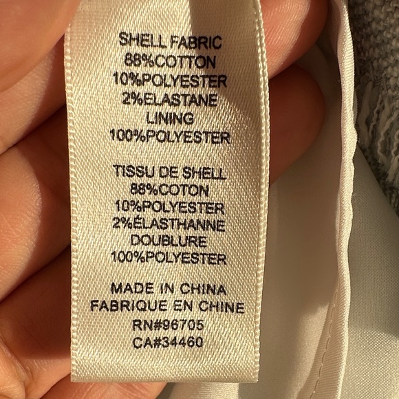 Rebecca Taylor Slub Suiting Dress Size 4 - Picture 9 of 14